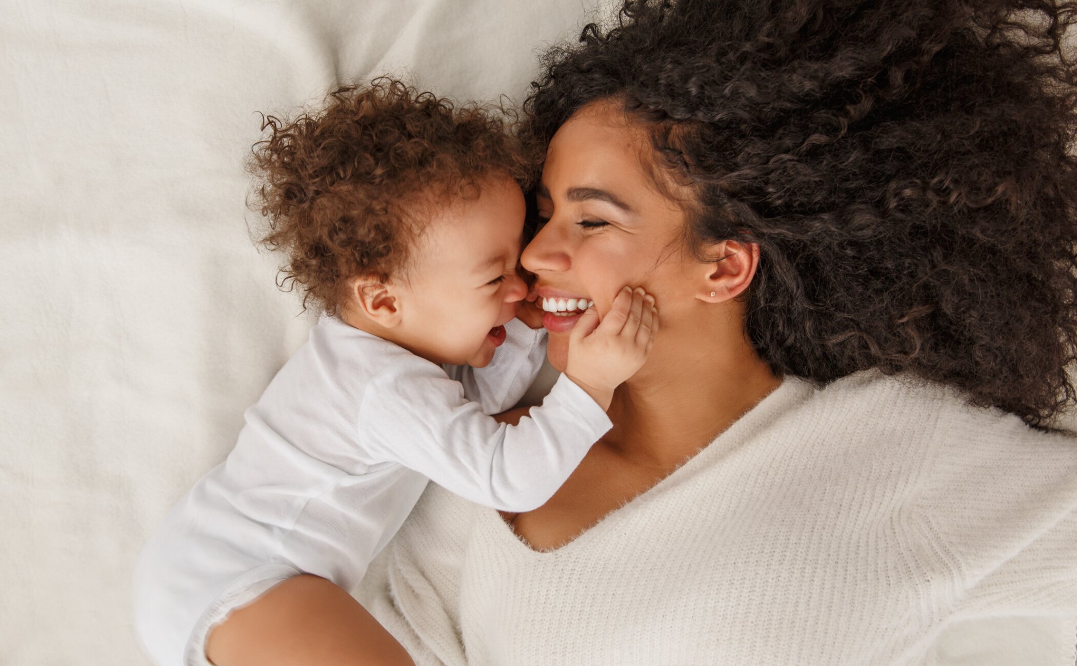 Mom with daughter