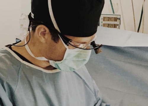 Dr. B in surgery