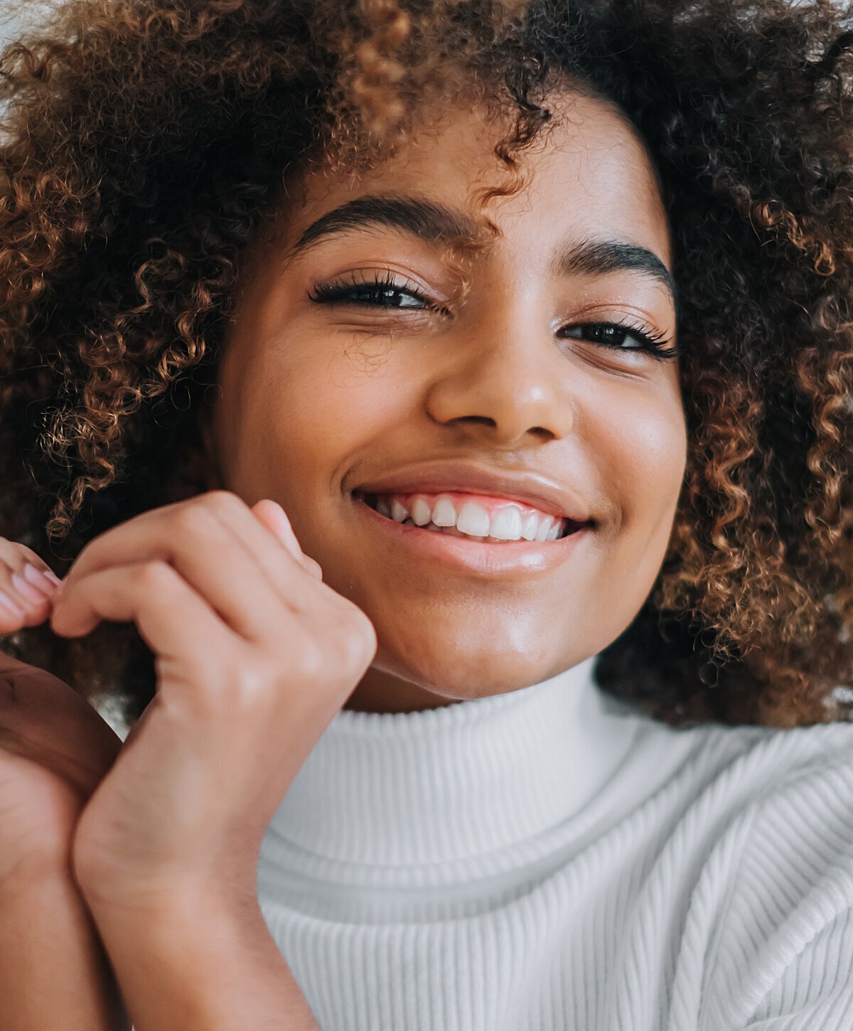 San Jose latisse model smiling