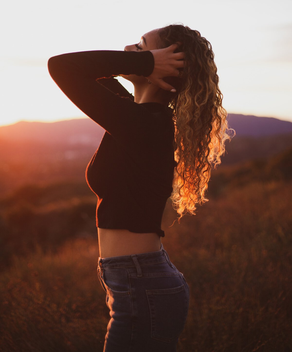 Palo Alto & San Jose Hormone Replacement Therapy model with brown hair