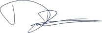 Dr. B's signature
